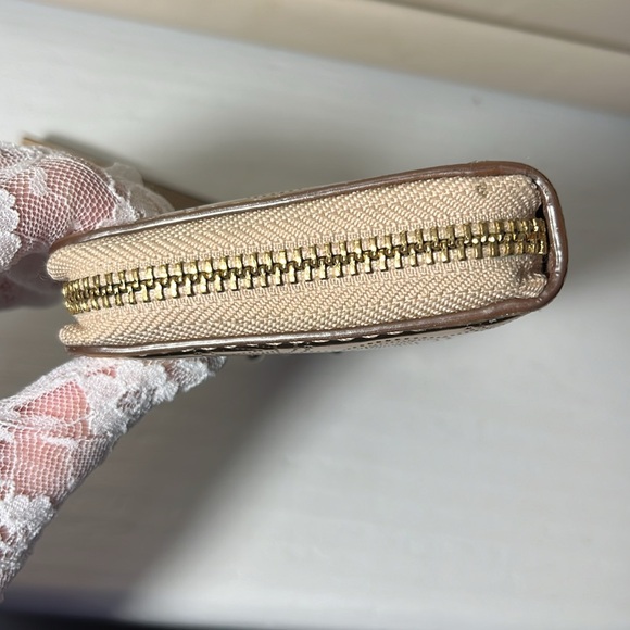 Michael Kors Rose Gold Zip Around Wallet - Price Firm - Picture 11 of 12